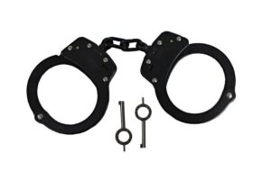 Smith & Wesson Model 100 Chain-Linked Handcuffs, Nickel