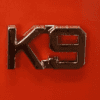 K-9, 3/8", Silver