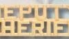 Deputy Sheriff, 1/4", Gold