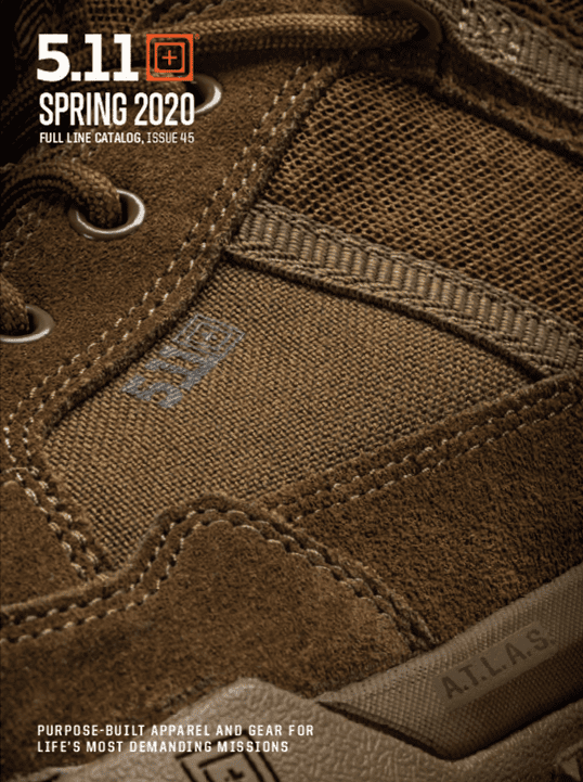 511 Tactical 2020 Catalog Cover