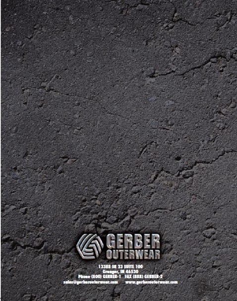 Gerber Catalog Cover